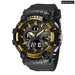 Sport Men Quartz Wrist Waterproof Dual Time Display