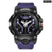 Sport Watch for Man Dual Time Men Shock Resistant Led Light
