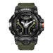 Sport Watch for Man Dual Time Men Shock Resistant Led Light