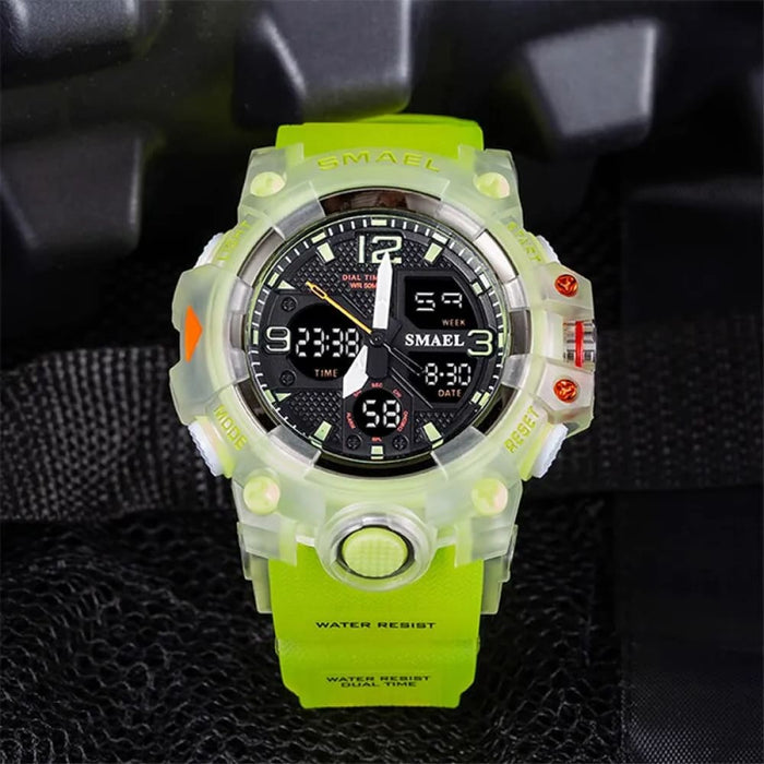 Sport Watch Military For Men Alarm Clock Stopwatch Led