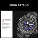 Sport Watch Military For Men Alarm Clock Stopwatch Led