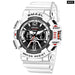Sport Watch Men 50m Waterproof Wrist Dual Time Display