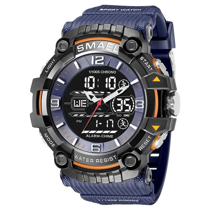 Sport for Men 50m Waterproof 8089 Original Wristwatch Quartz