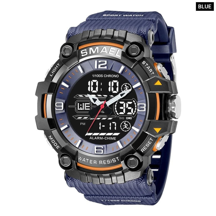 Sport for Men 50m Waterproof 8089 Original Wristwatch Quartz