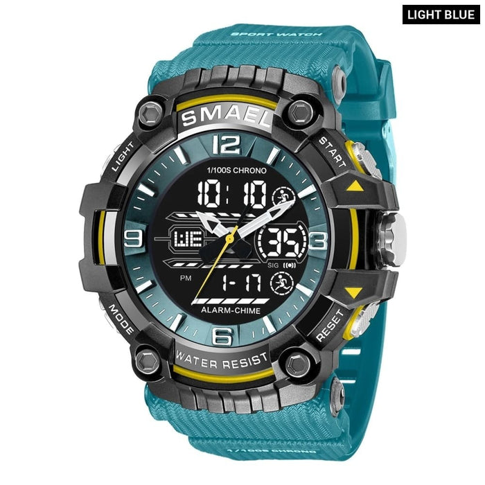 Sport for Men 50m Waterproof 8089 Original Wristwatch Quartz