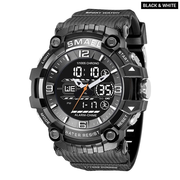 Sport for Men 50m Waterproof 8089 Original Wristwatch Quartz