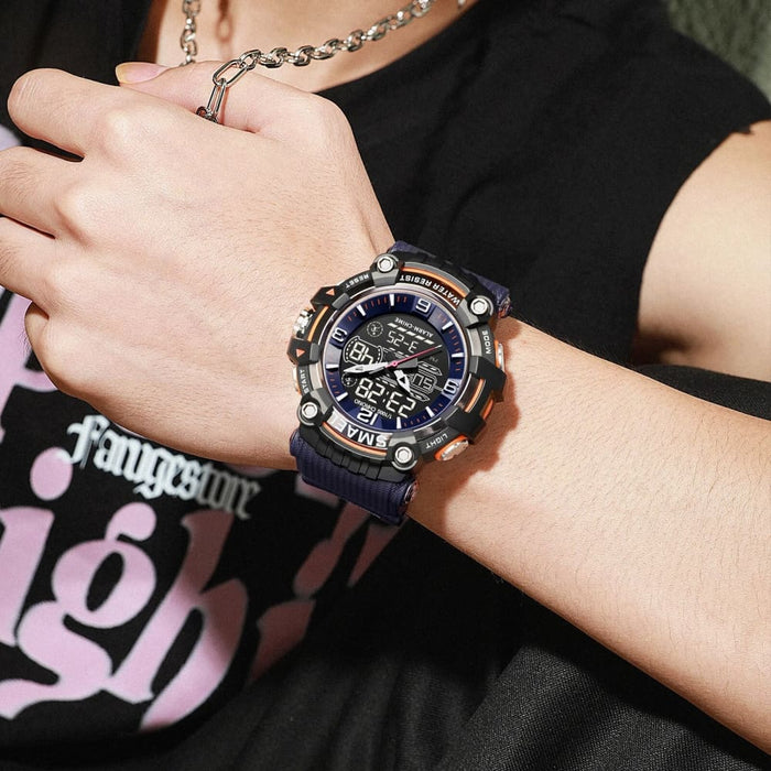 Sport for Men 50m Waterproof 8089 Original Wristwatch Quartz