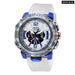 Men Sport Waterproof Digital Led Display Quartz Analog