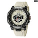 Men Sport Waterproof Digital Led Display Quartz Analog