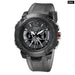 Men Sport Waterproof Digital Led Display Quartz Analog