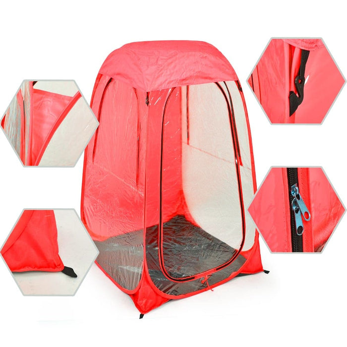 Pop Up Sports Camping Festival Fishing Garden Tent Red
