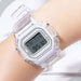 Sports Electronic Watch Men and Women Square Junior High