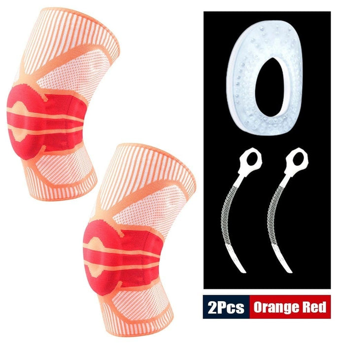 Sports Knee Compression Pads Patella Stabilizer for Cycling