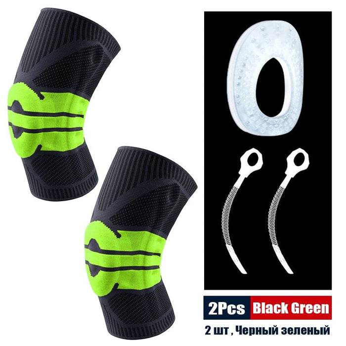Sports Knee Compression Pads Patella Stabilizer for Cycling