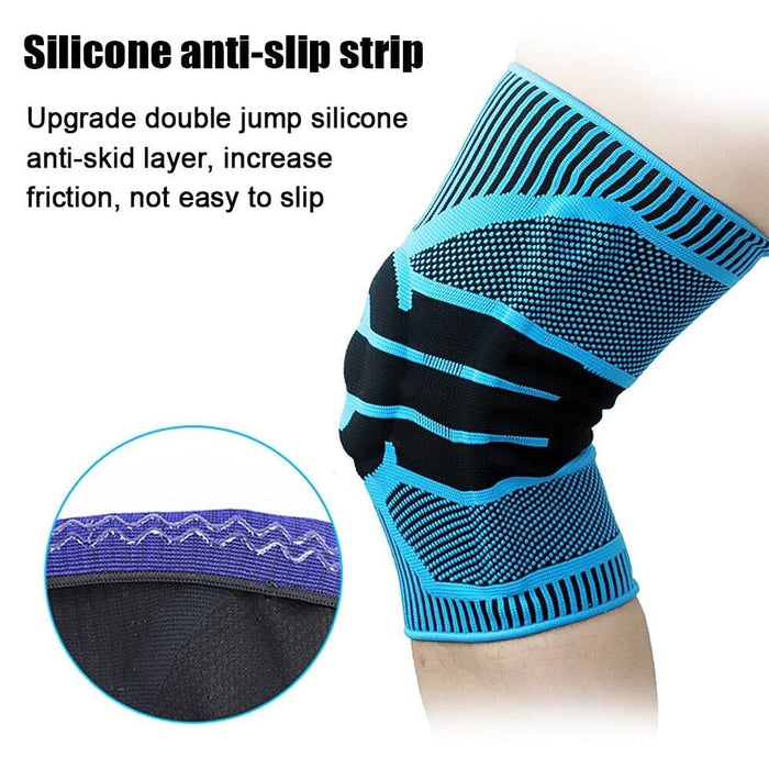 Sports Knee Compression Pads Patella Stabilizer for Cycling