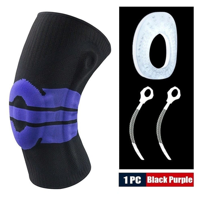 Sports Knee Compression Pads Patella Stabilizer for Cycling