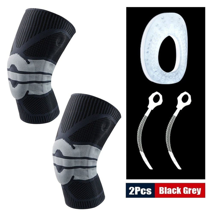 Sports Knee Compression Pads Patella Stabilizer for Cycling