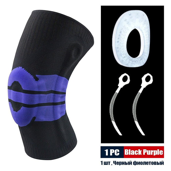 Sports Knee Compression Pads Patella Stabilizer for Cycling
