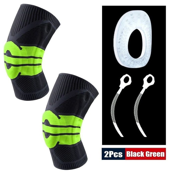 Sports Knee Compression Pads Patella Stabilizer for Cycling