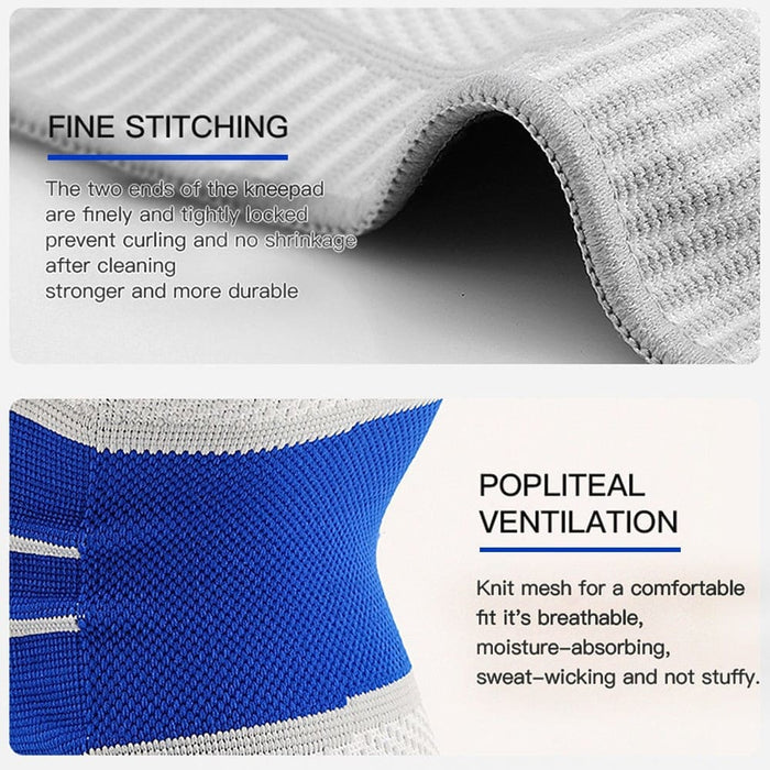 Sports Knee Compression Pads Patella Stabilizer for Cycling