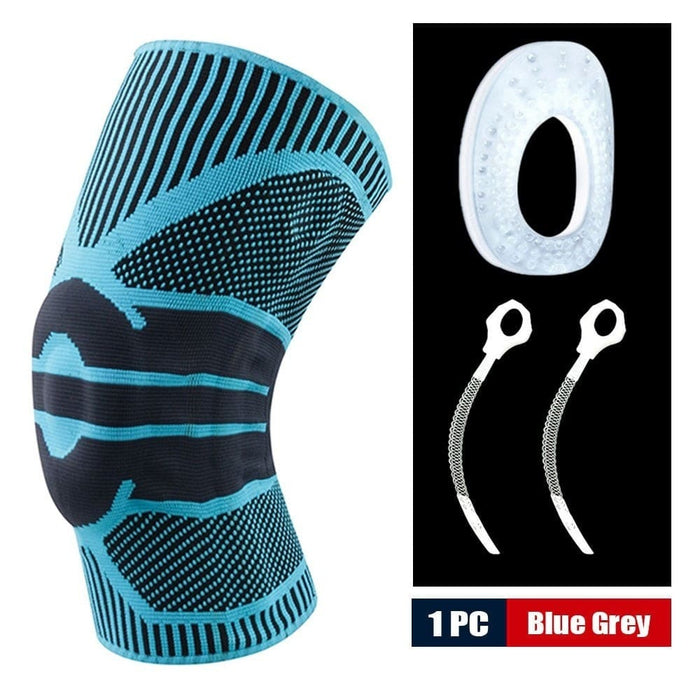 Sports Knee Compression Pads Patella Stabilizer for Cycling