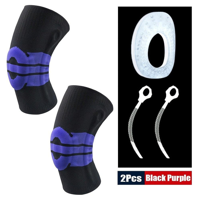 Sports Knee Compression Pads Patella Stabilizer for Cycling