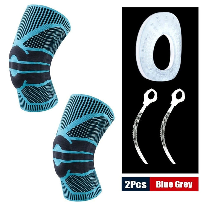 Sports Knee Compression Pads Patella Stabilizer for Cycling