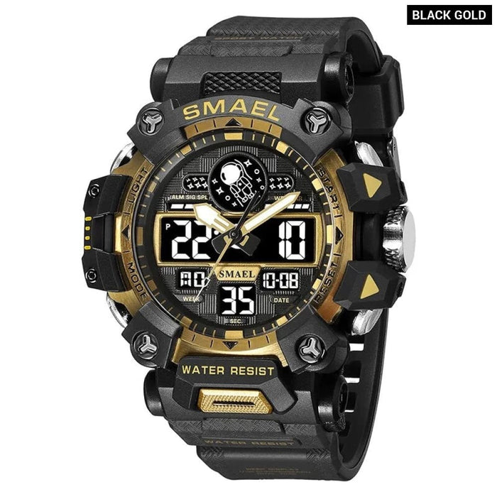 Men Sports 50m Waterproof Digital New Military Watch Army