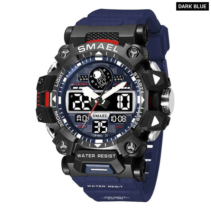 Men Sports 50m Waterproof Digital New Military Watch Army