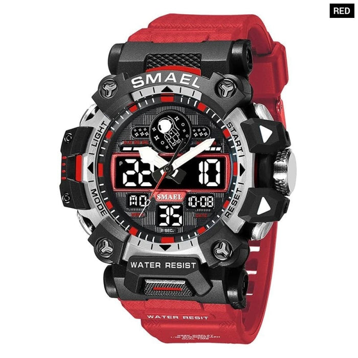 Men Sports 50m Waterproof Digital New Military Watch Army