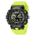 Men Sports 50m Waterproof Dual Time Digital Analog 8081