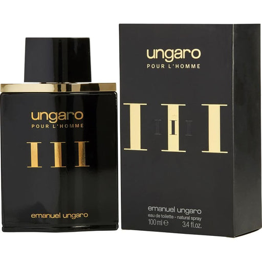 Iii Edt Spray (new Packaging) by Ungaro for Men - 100 Ml