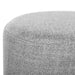 Goslash Picks Square Foot Stool Faux Linen Fabric Ottoman