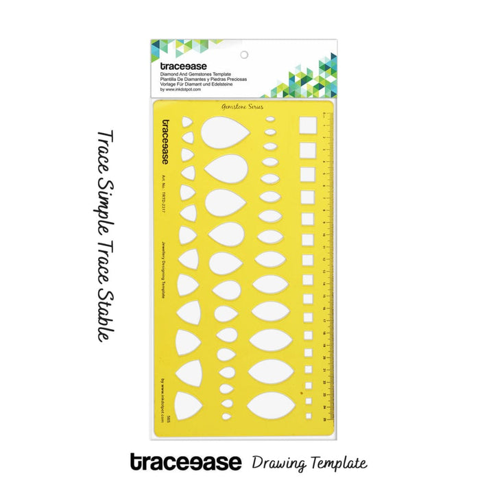 Square Marquise Pear Trillion Gemstone Guide Drafting Tools