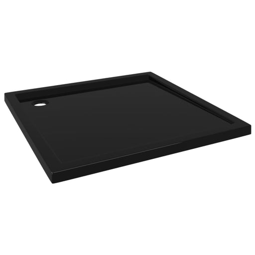 Square Abs Shower Base Tray Black 90x90 Cm Oankot