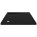 Square Abs Shower Base Tray Black 90x90 Cm Oankot