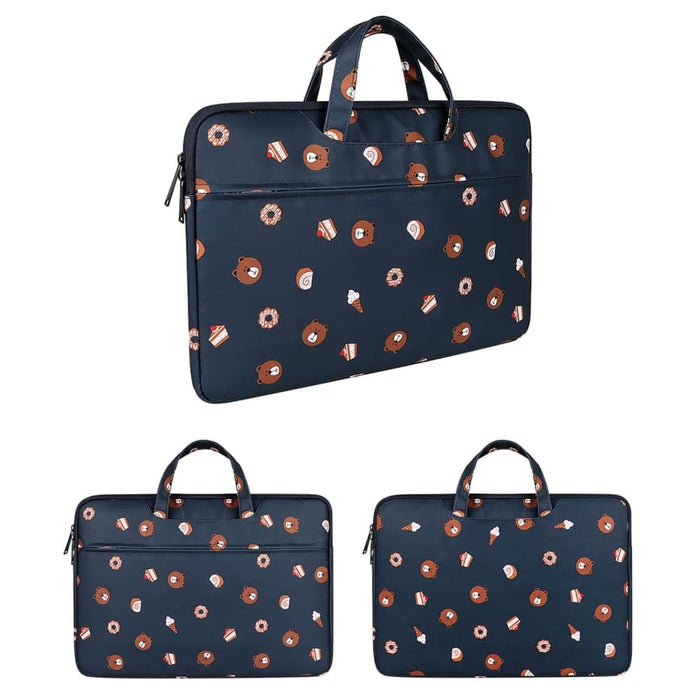 St01dz Lightweight Canvas Printed Laptop Bag Size 13.3 Inch