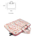 St01dz Waterproof Canvas Laptop Handbag For 13.3 Inch