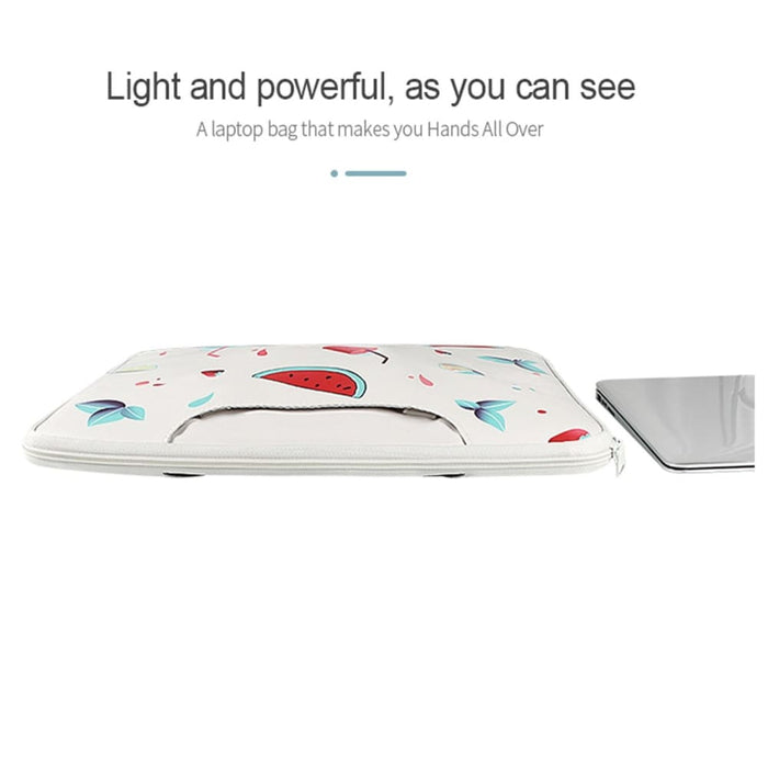 St01kt Lightweight Pu Printed Laptop Bag Size 13.3 Inch
