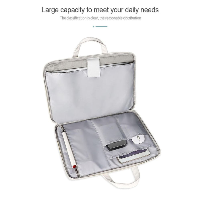 St01kt Lightweight Pu Printed Laptop Bag Size 14.1 15.4 Inch