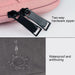 St06s Waterproof Pu Leather Zipper Hidden Portable Strap
