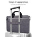 St08 Handheld Briefcase Carrying Storage Bag For 13.3 Inch
