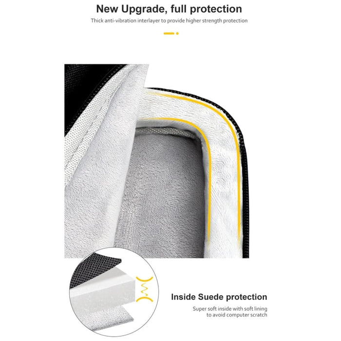 St11 Polyester Thickened Laptop Bag With Detachable