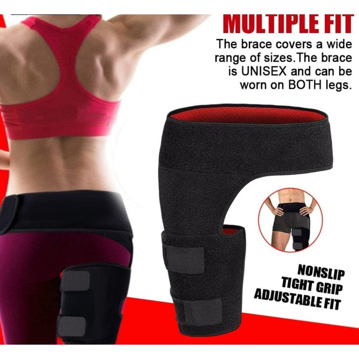 Hip Stability Brace Protector Supporting the Adductor