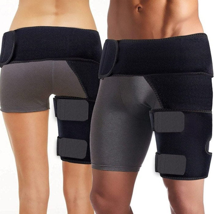 Hip Stability Brace Protector Supporting the Adductor
