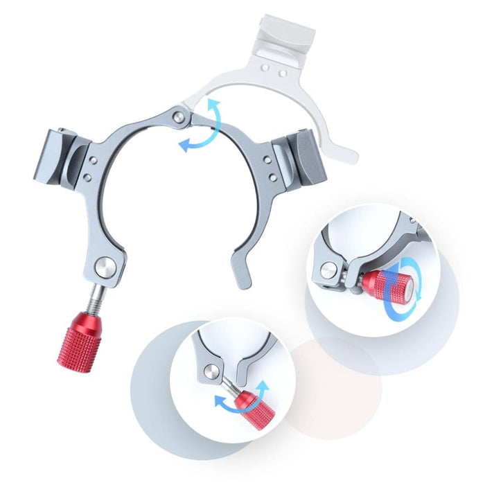 Stabilizer Extension Bracket Ring Adapter with Dual Cold