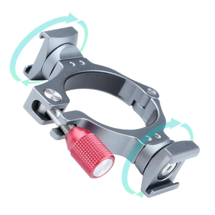 Stabilizer Extension Bracket Ring Adapter with Dual Cold