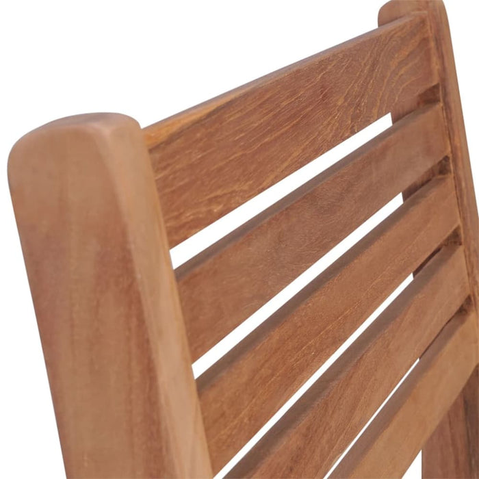 Stackable Garden Chairs 8 Pcs Solid Teak Wood Tbixpkk