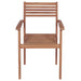 Stackable Garden Chairs 8 Pcs Solid Teak Wood Tbixpkk