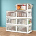 Stackable Storage Containers Lid Clothes Organiser Box 5